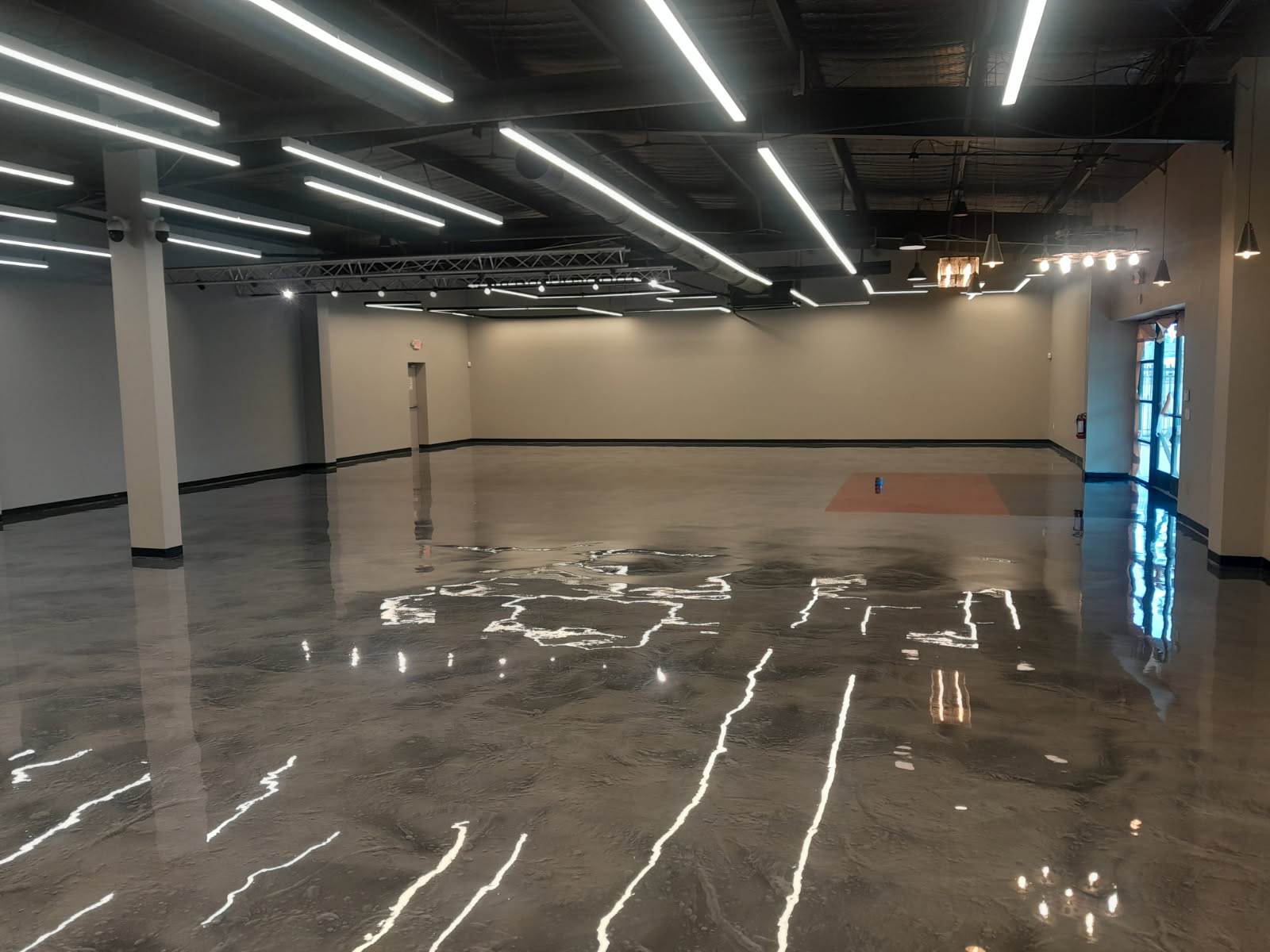 Large Commercial Metallic Epoxy