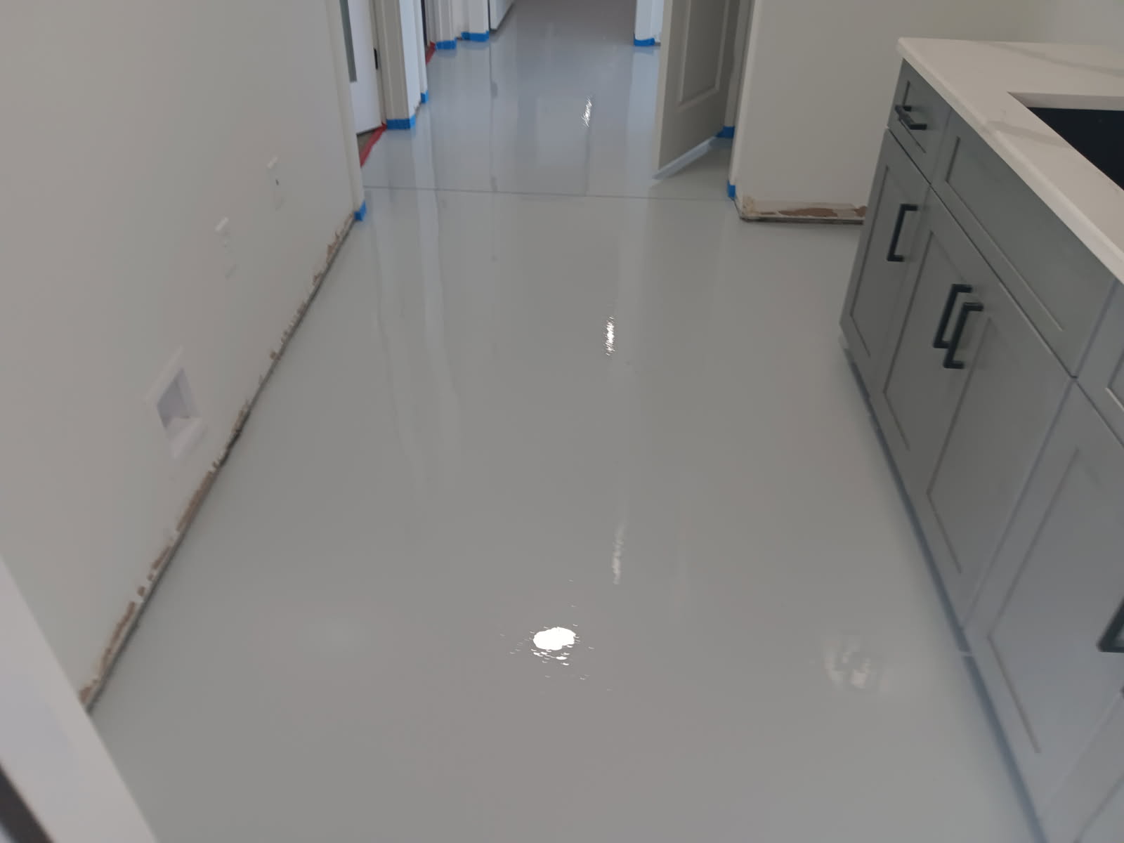 Solid Epoxy Residential Interior